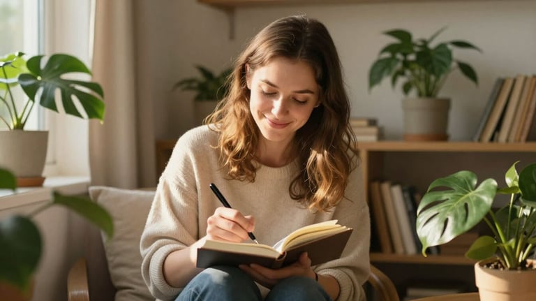 Self-love journaling practice for relationship healing and growth