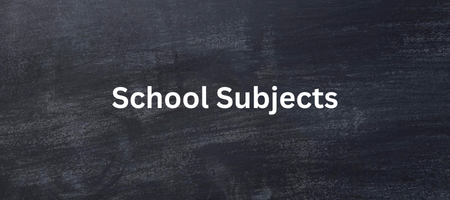 1st year middle school Unit 2 school subjects
