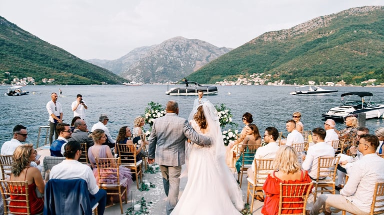weeding ceromony event montenegro 