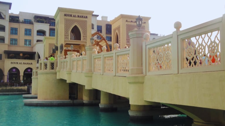 foto do souk em dubai 