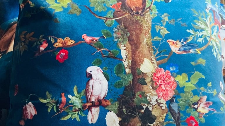 l'arbre de vie coussins en velours, voglio bene