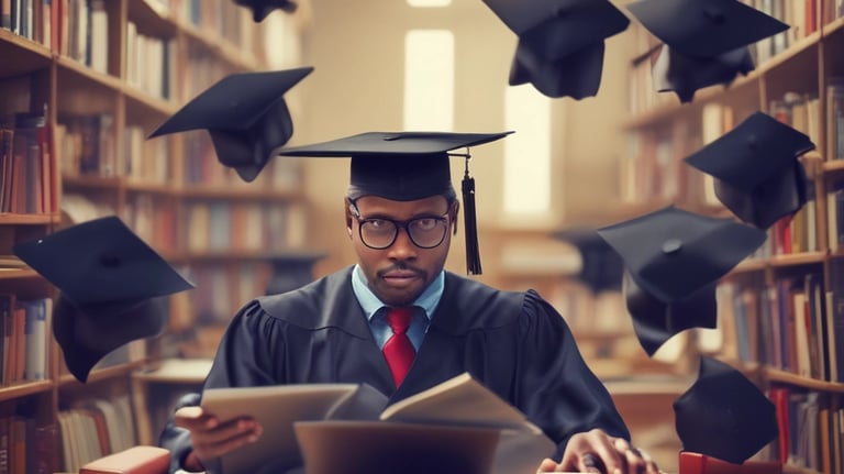 A curved facade covered in white latticework