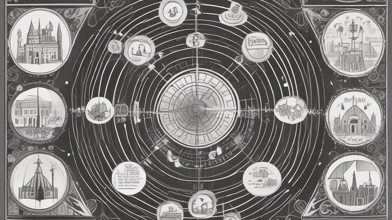 white and black abstract painting