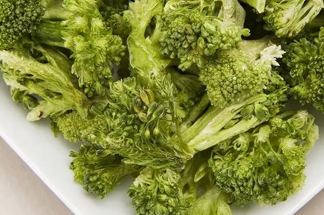 freeze dried broccoli for thm recipes
