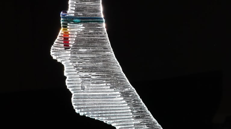 portraits in glass fusing