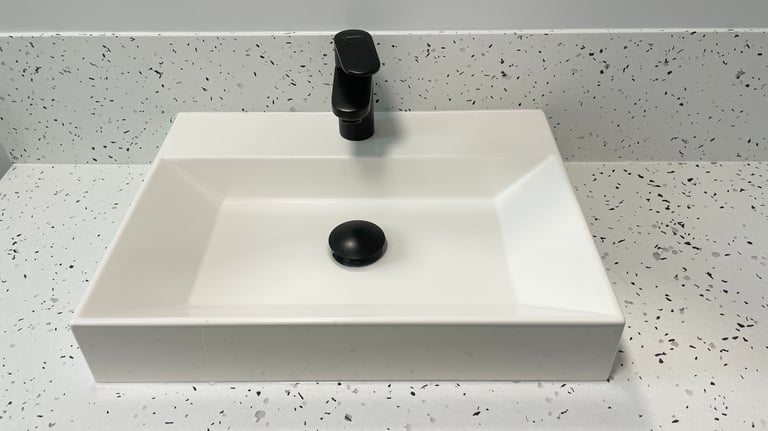 vasque et mitigeur issus du réemploi