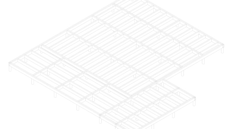 Sraigtinių polių išdėstymas brėžinyje