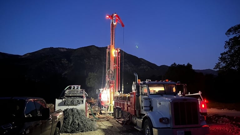 experienced water well drilling