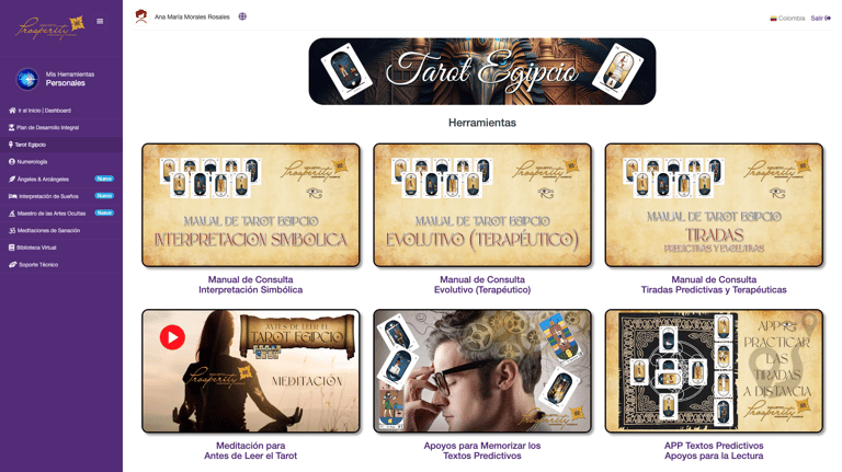 Tarot Egipcio Evolutivo