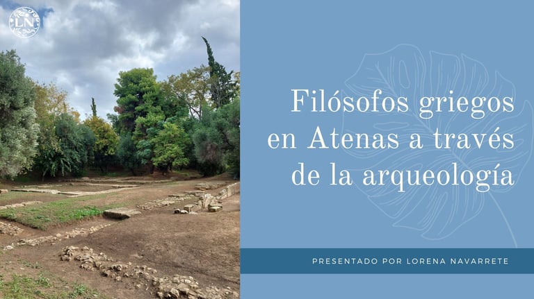 filosofos griegos arqueología atenas grecia visita guiada tour guiado masterclass clase online