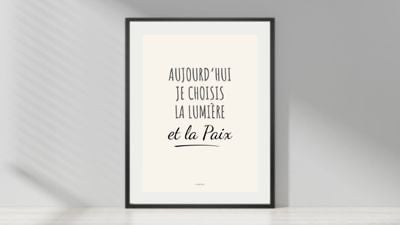 Posters slogans douceurs de la collection 3, collection posters à messages