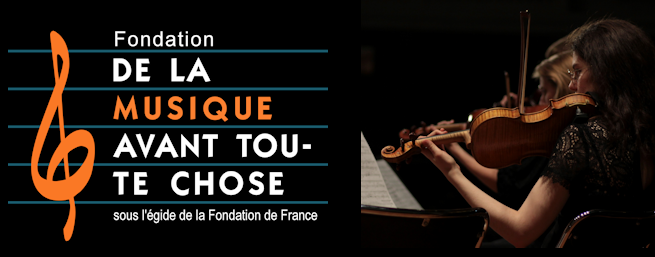 Logo Fondation De la musique avant toute chose