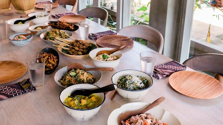 Typical Balinese Cuisine