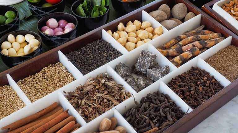 Local spices of Indonesia