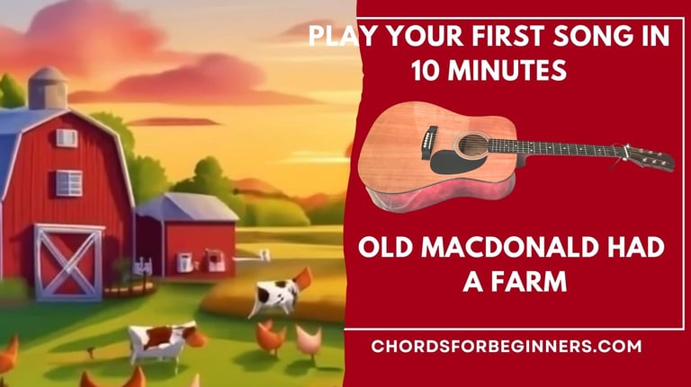 Easy Chords: Old MacDonald Had a Farm