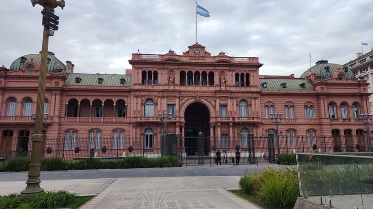 Casa Rosada (Federal Building) in Buenos Aires, Argentina