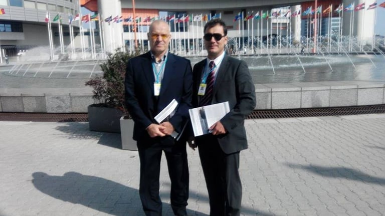 Rogerio y Luis Santos Naciones Unidas UNDOC