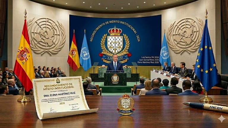 reconocimiento institucional