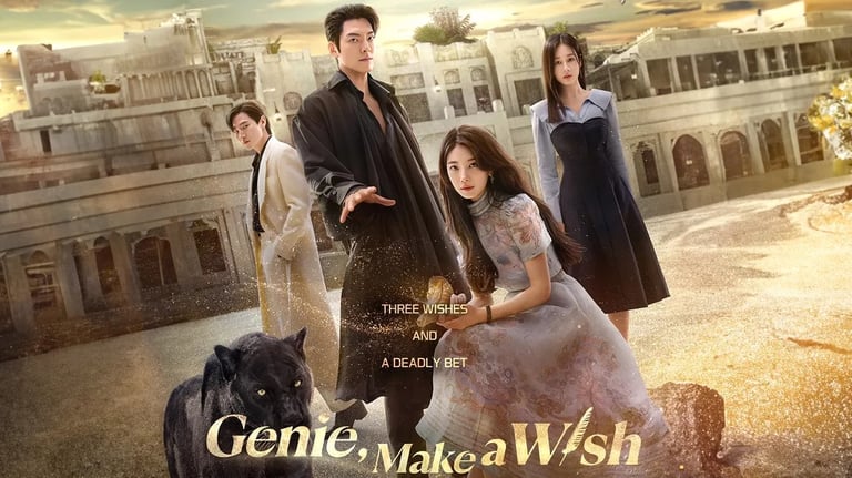 Genie Make a Wish, Gênio dos Desejos, K-drama 2025, fantasia e romance, Kim Woo-seok, DoramaLand