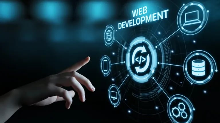Custom website and web application development solutions by TrendBeatz Technologies