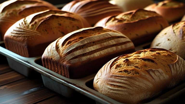 Homemade breads