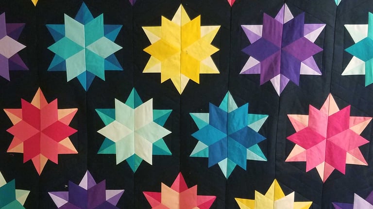 Night Sky Quilt Pattern by Jaybird Quilts