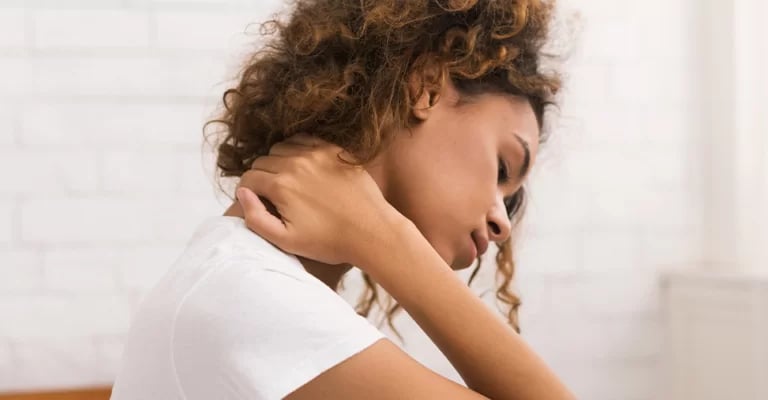 neck tension, massage 