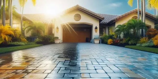 driveway brick pavers sealing services