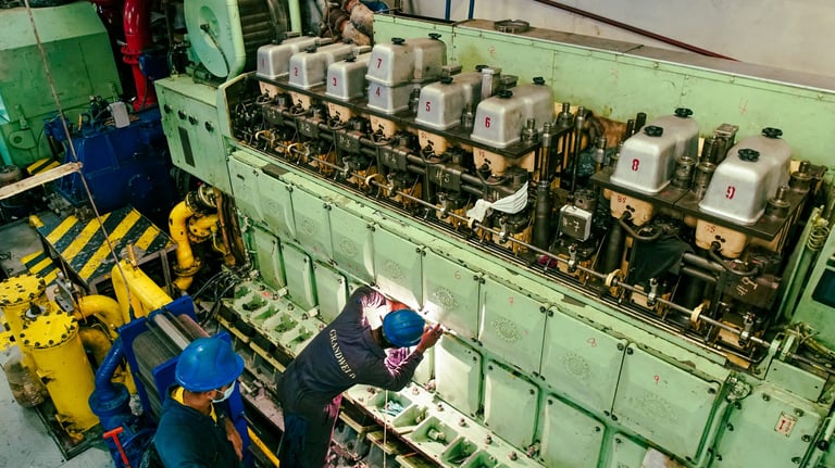 Ship Engine Maintenance