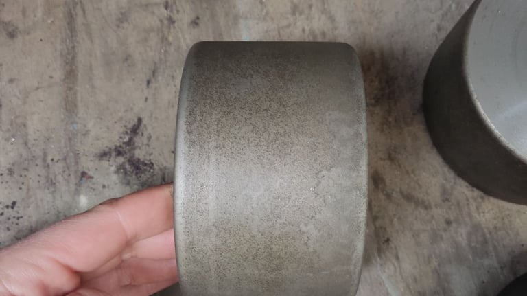 Rolka po natrysku cieplnym 