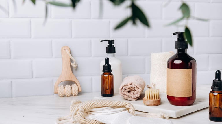 Gentle hormone-support skincare and body care products