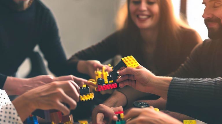 Capacitación por medio de lego