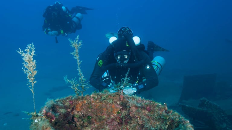 Formation Normoxic Recycleur Liberty en Sardaigne