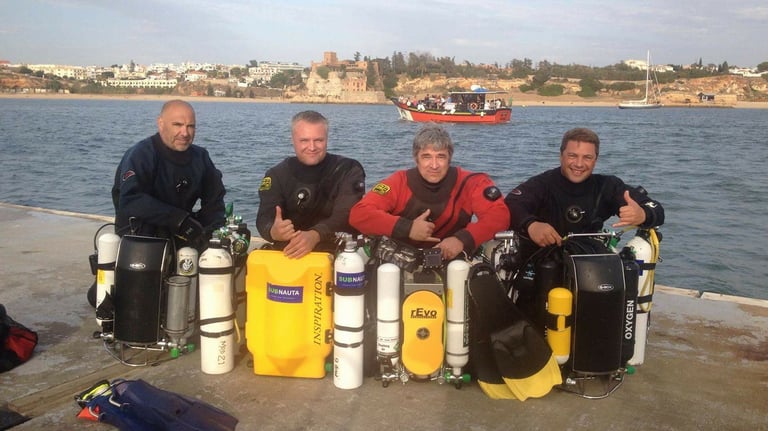 Formation instructeur recycleur Apdiving au Portugal