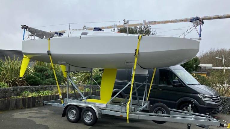 Remorque Mini 6.50 avec ber amovible démontable