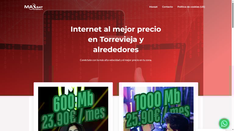 maxsat proveedor de internet