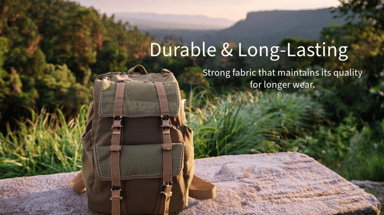 a backpacker's backpacker with a backpack on it