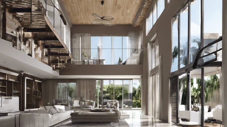 gray concrete wall inside building