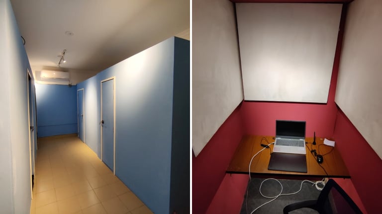 Vocal booth for shikho