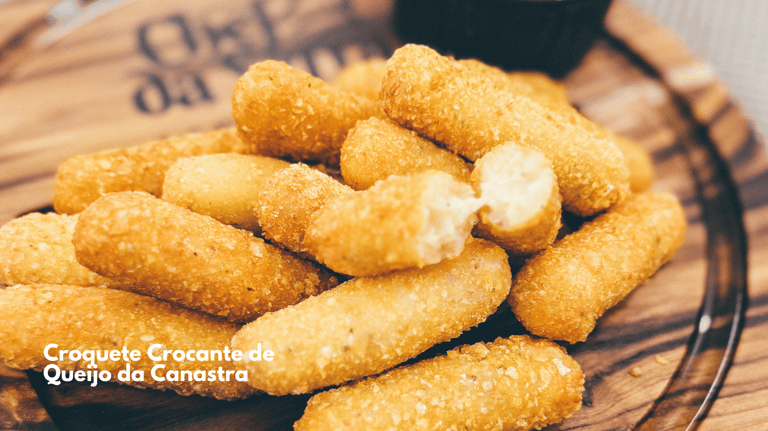 Croquete Crocante de Queijo da Canastra