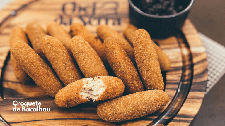 croquete de bacalhau