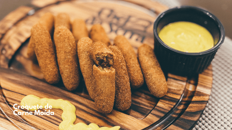 croquete de carne moída