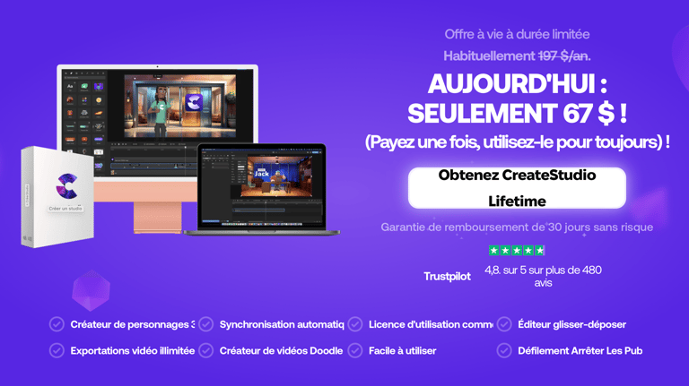 Affre affiliee Create Studio Basic