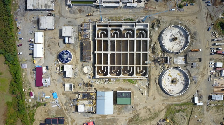 STP Zugdidi (bird view)