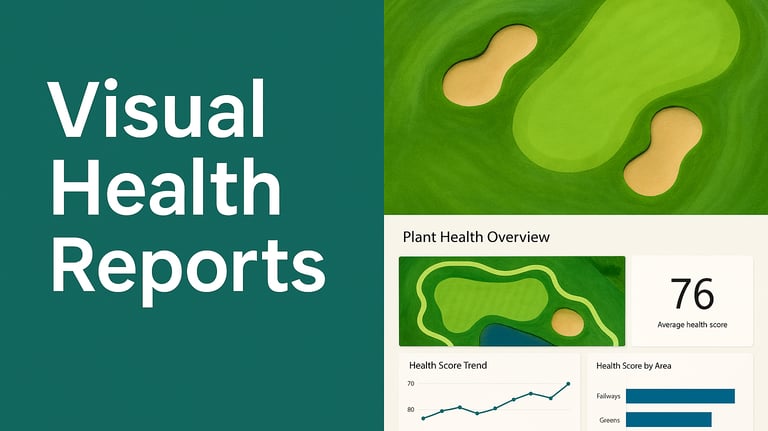 a golf course with a view of a golf course