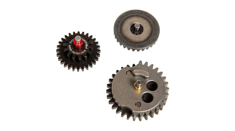 Airsoft gearbox remontas | Dantračiai, spyruoklės ir stūmoklis