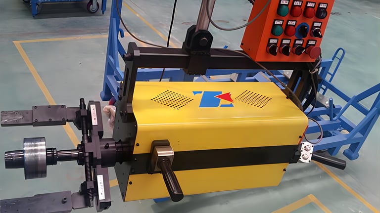 Faster cycle time than Estic multi-head systems for trailer axle production