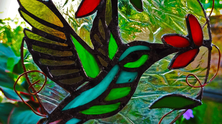 beautifuls desings in stained glass in plya jaco costa rica