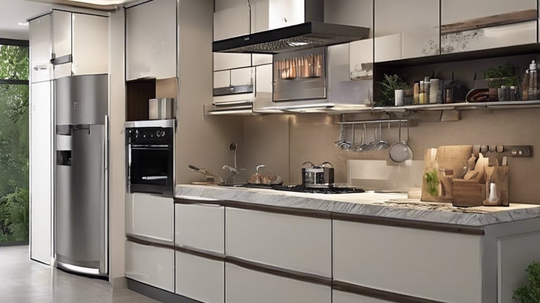 black dining set near white wall