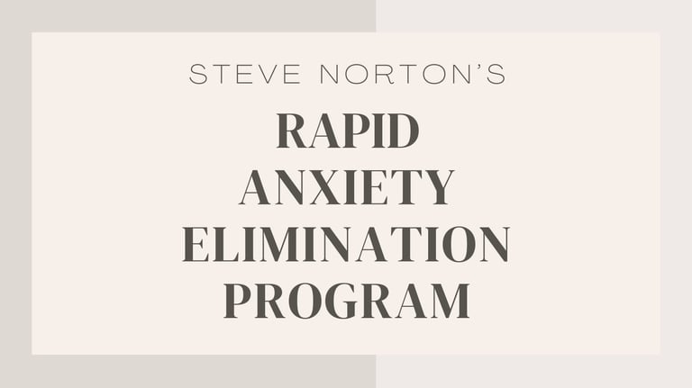How to calm anxiety